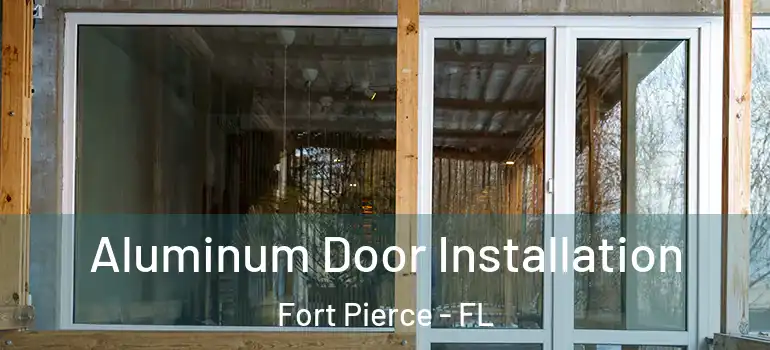  Aluminum Door Installation Fort Pierce - FL