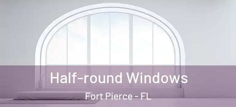Half-round Windows Fort Pierce - FL