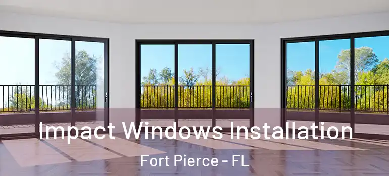 Impact Windows Installation Fort Pierce - FL