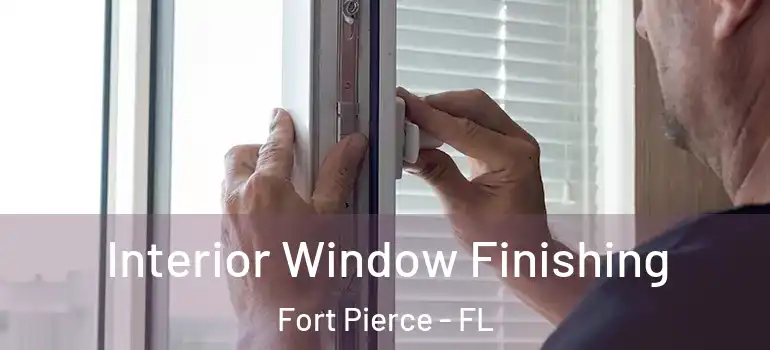  Interior Window Finishing Fort Pierce - FL