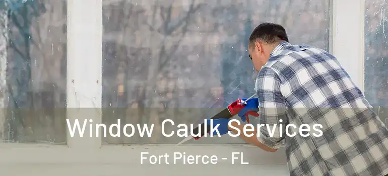 Window Caulk Services Fort Pierce - FL